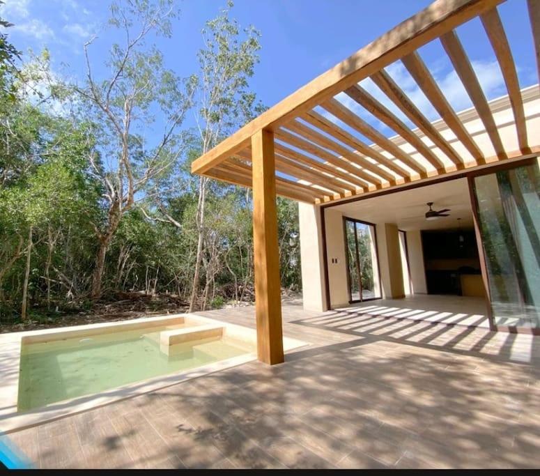 House in Xpuha Residential with beach club