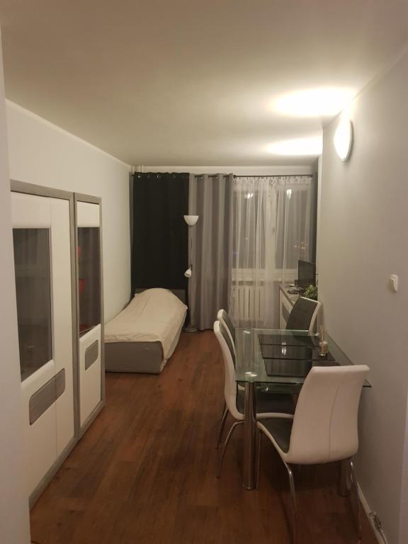 Posteľ alebo postele v izbe v ubytovaní Apartament W2, Mieszkanie dla Wszystkich