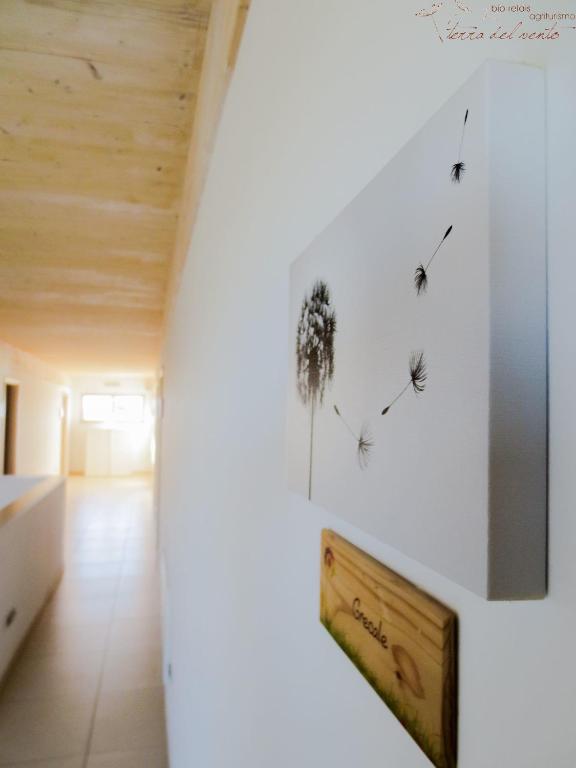 A bed or beds in a room at Agriturismo Terra Del Vento