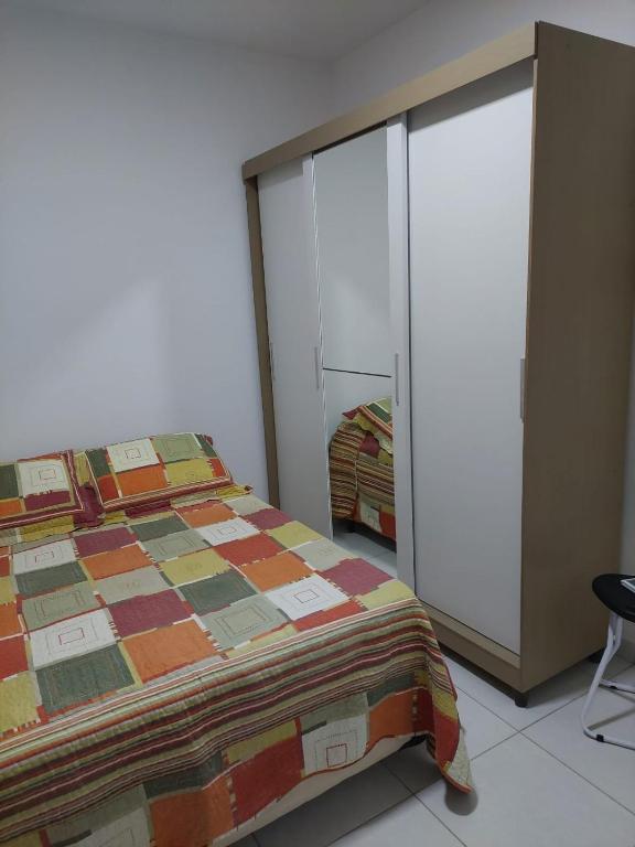 Postel nebo postele na pokoji v ubytování Itaguaí Flat - Centro