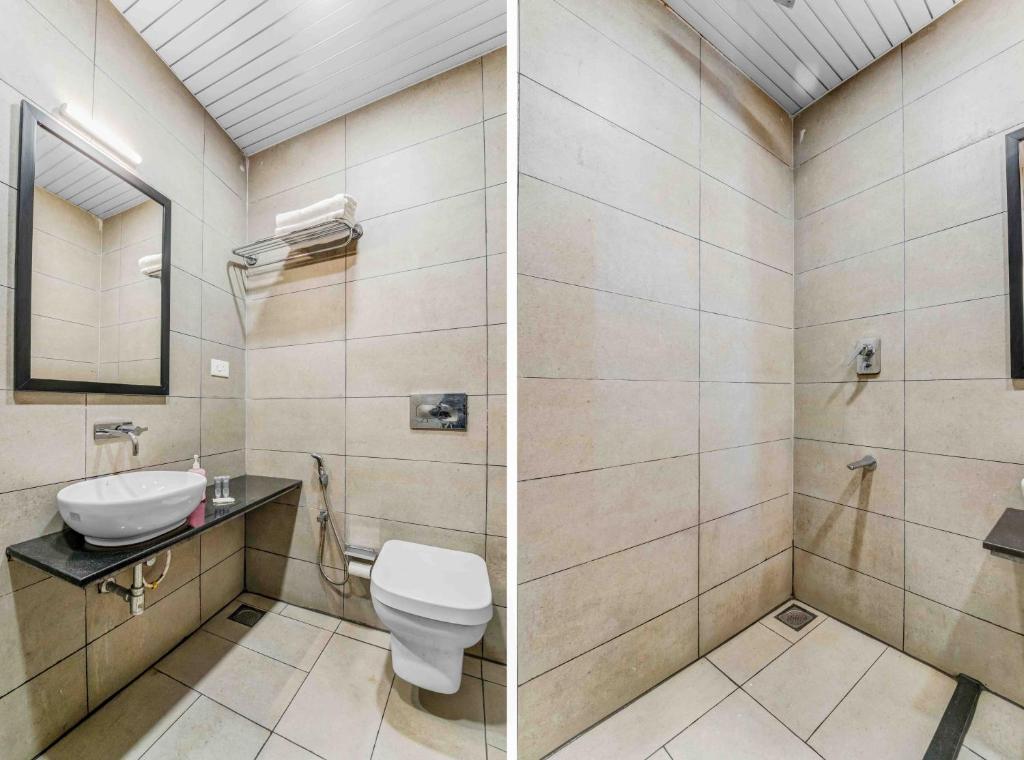 Koupelna v ubytování UPAR Hotels - T Nagar