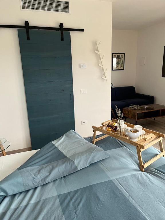 Postel nebo postele na pokoji v ubytování Marimastè