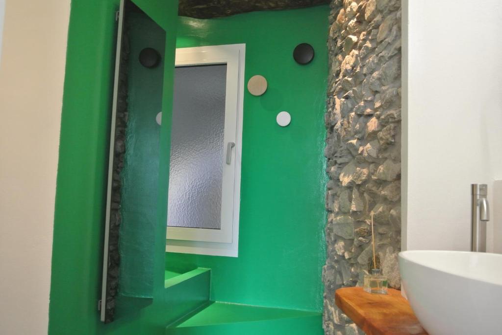 Koupelna v ubytování A Cà balade in Design