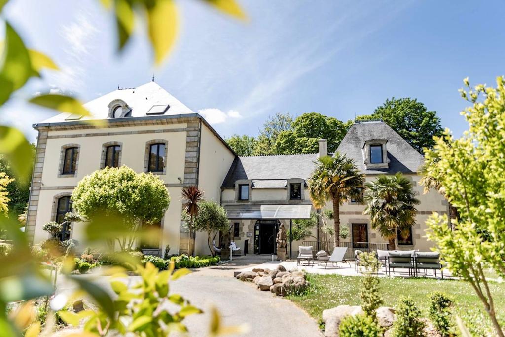 Zahrada ubytování Manoir des Indes, The Originals Relais