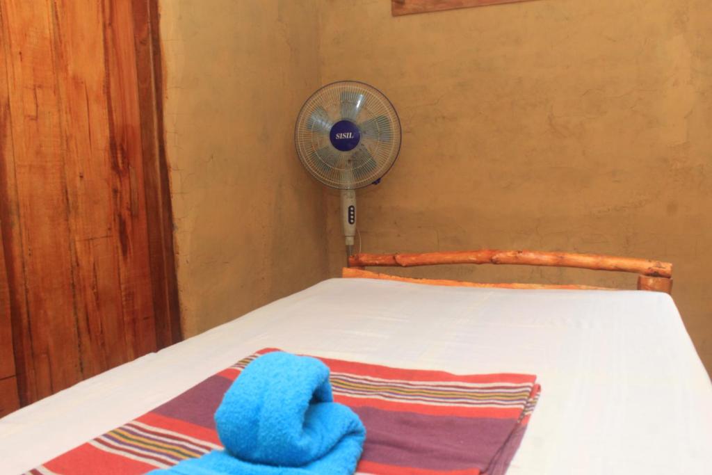 Postel nebo postele na pokoji v ubytování Relax Nature Villa