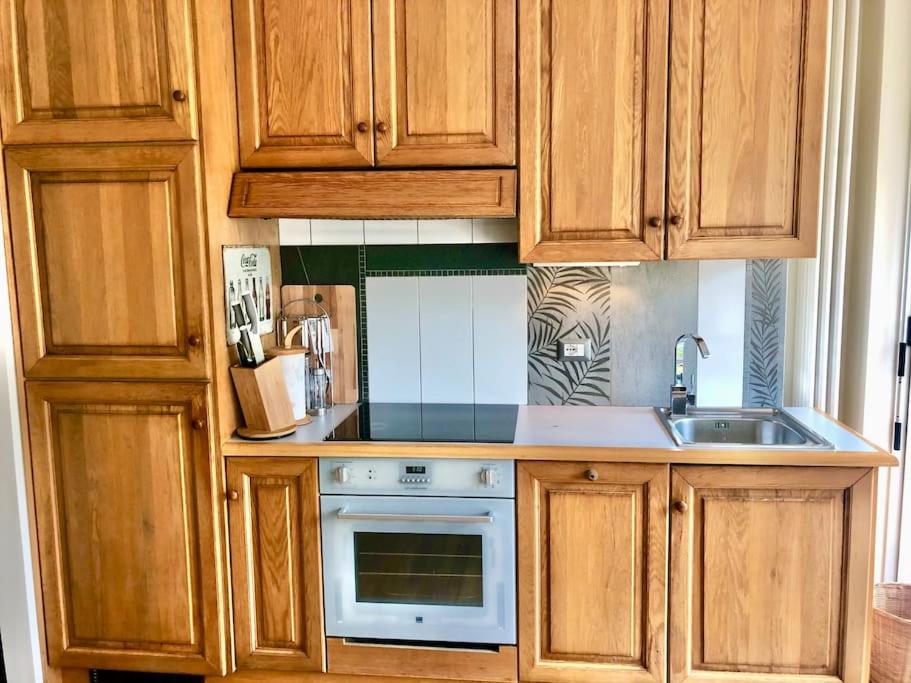 A kitchen or kitchenette at Mascalzone Latino, City center apartment