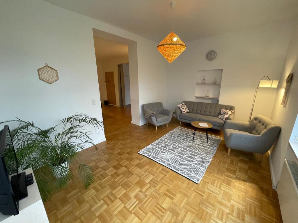 Posezení v ubytování ApartHotel Stadtpark