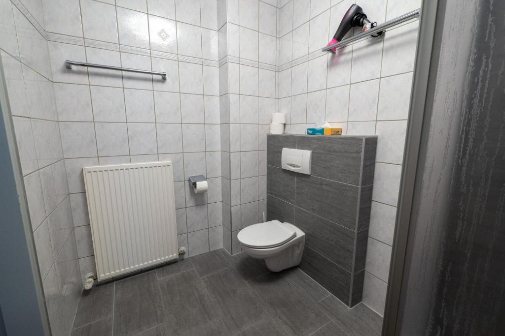 Koupelna v ubytování B&B Hotel Heimgartl