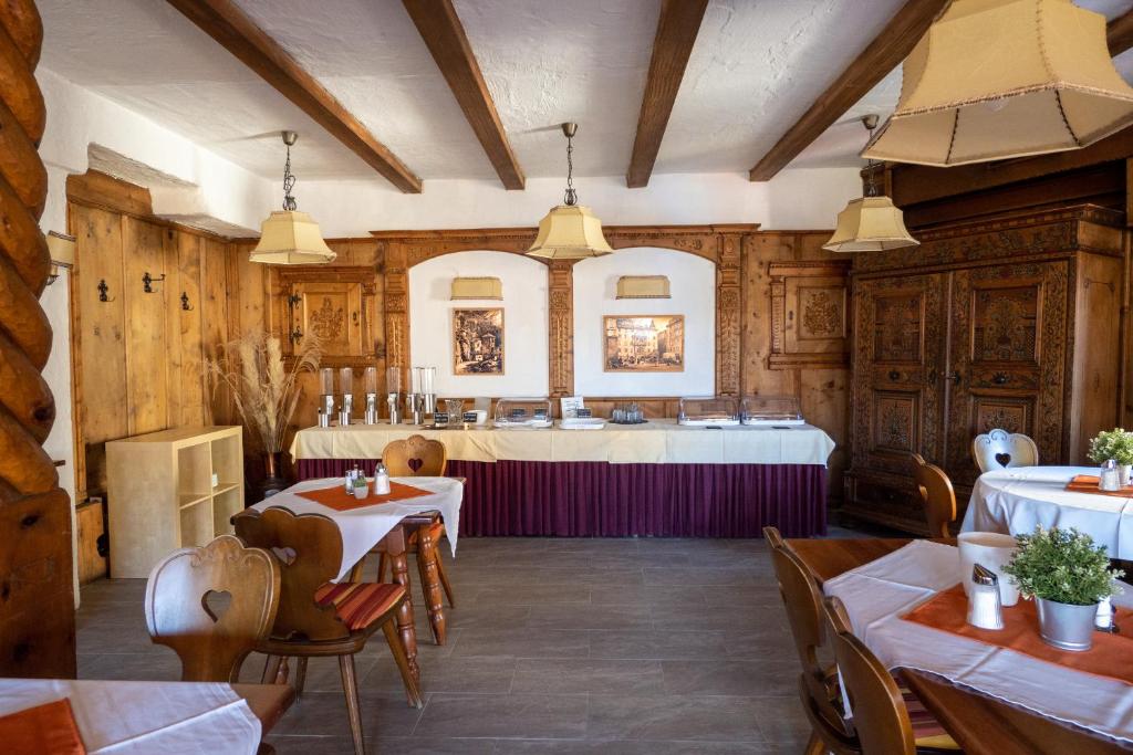 Restaurace v ubytování B&B Hotel Heimgartl