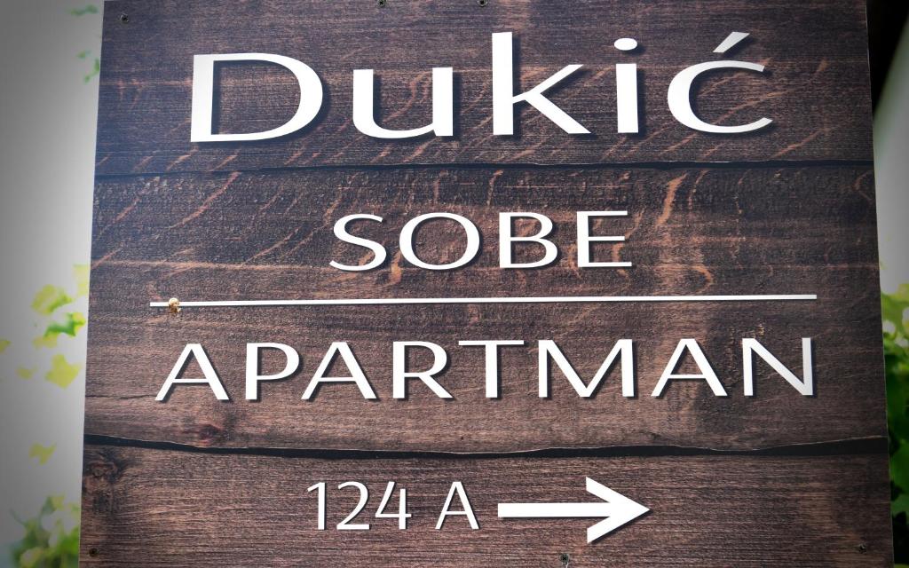 Certifikát, hodnocení, plakát nebo jiný dokument vystavený v ubytování Guest House Family Dukić