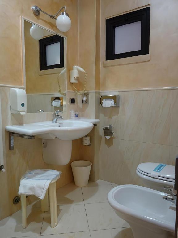 Koupelna v ubytování 7MOTEL - Settimotel