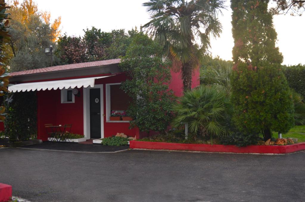 Zahrada ubytování 7MOTEL - Settimotel