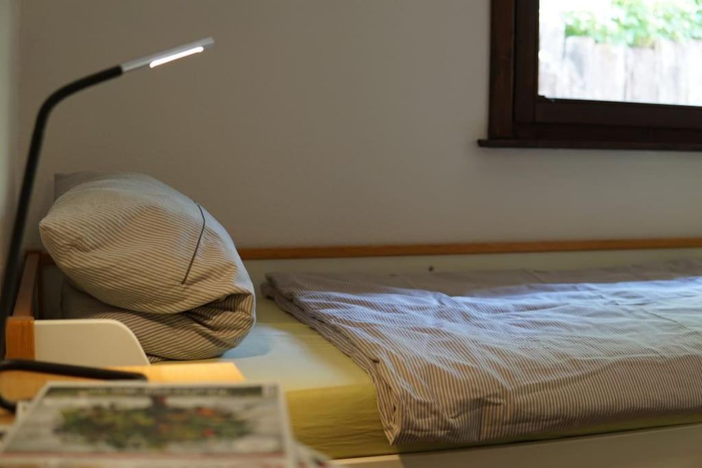 Postel nebo postele na pokoji v ubytování Räuberlager 15