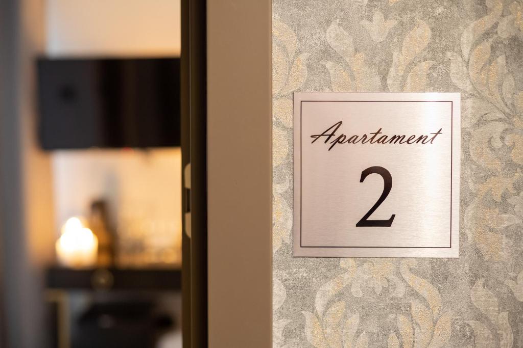 Certifikát, ocenenie alebo iný dokument vystavený v ubytovaní Apartamenty Drewno i Ogień