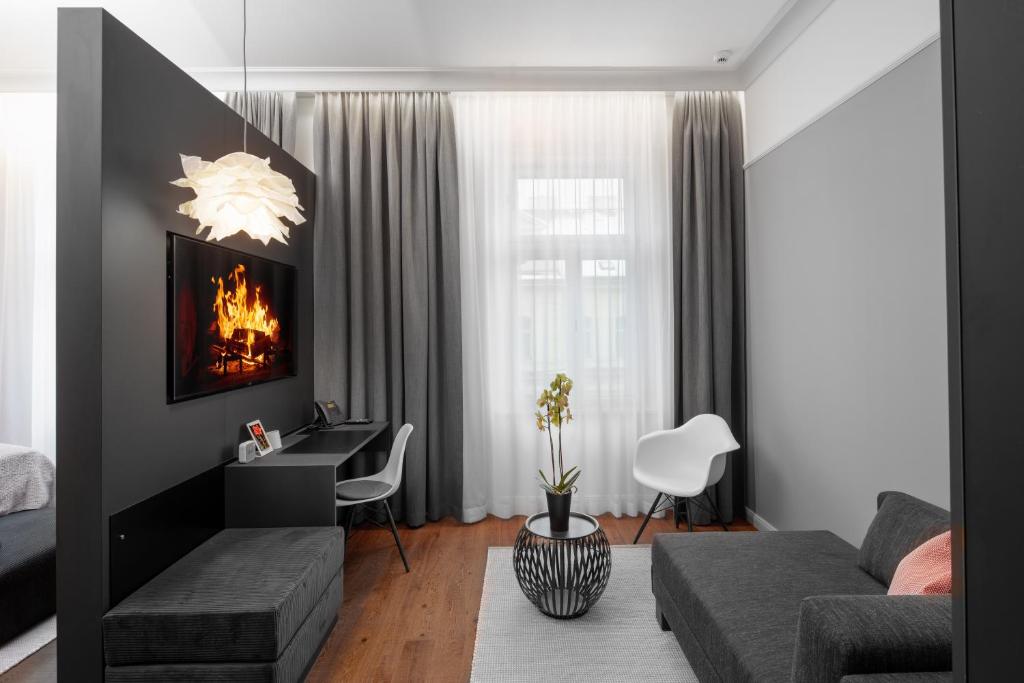 THE MANES Boutique Hotel Prague - Resim 15