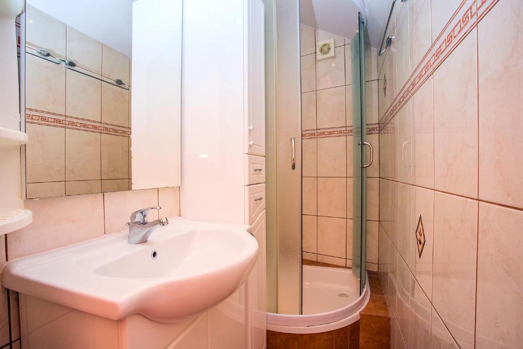 Kúpeľňa v ubytovaní Villa Dahlia