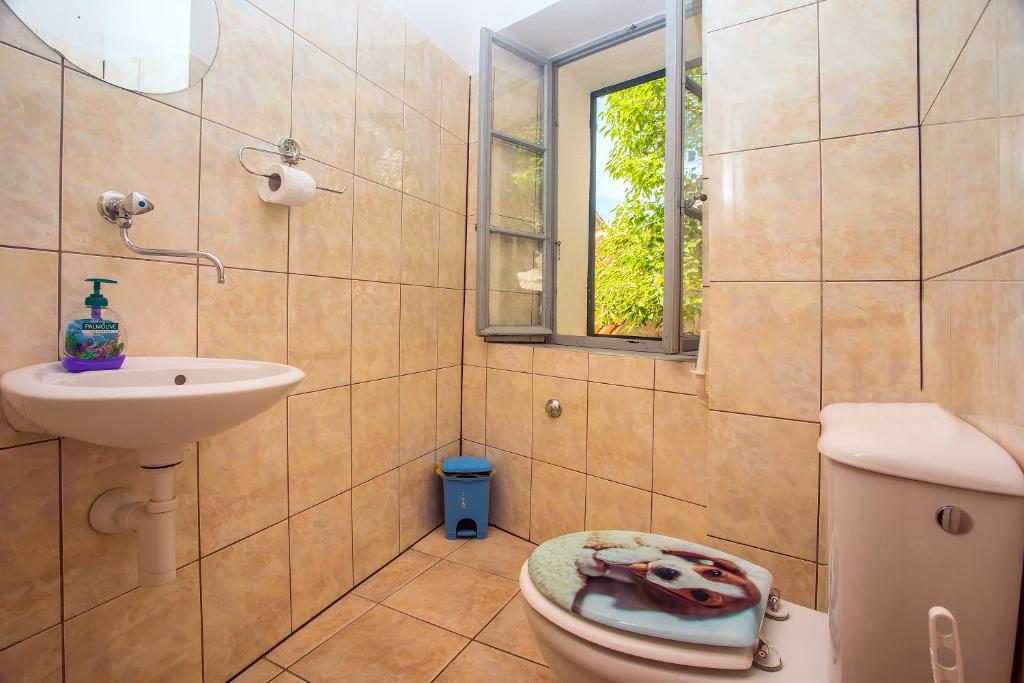 Kúpeľňa v ubytovaní Villa Dahlia