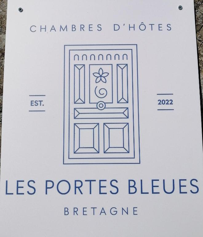 Certifikát, hodnocení, plakát nebo jiný dokument vystavený v ubytování ‘Les Portes Bleues’ Chambres d’hôtes