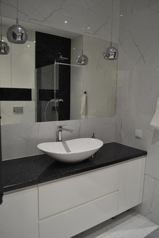 Kúpeľňa v ubytovaní Exclusive Loft Tymienieckiego street
