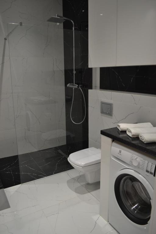 Kúpeľňa v ubytovaní Exclusive Loft Tymienieckiego street