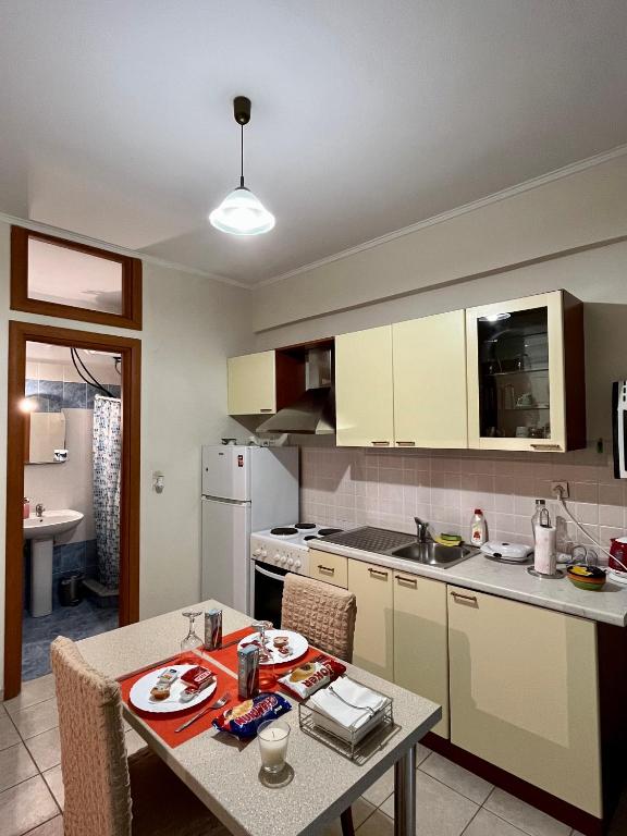 Kuchyň nebo kuchyňský kout v ubytování Pinpoint Rooms