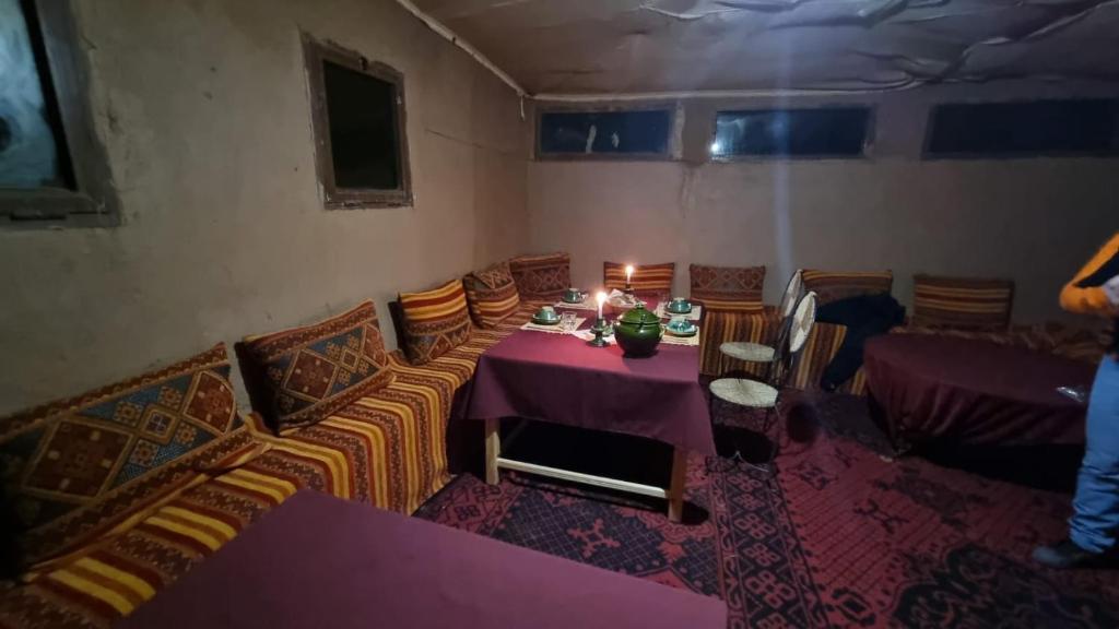 Area soggiorno di Chigaga Luxury Camp