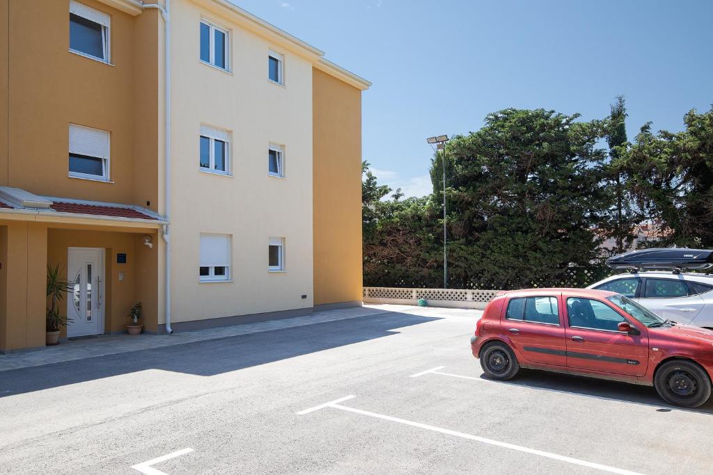 Budynek, w którym mieści się apartament