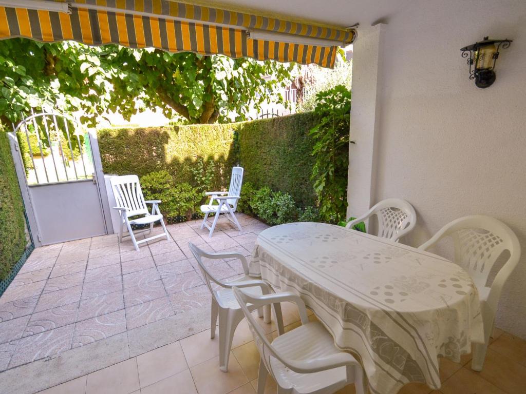 Balkón alebo terasa v ubytovaní Holiday Home Raquel by Interhome