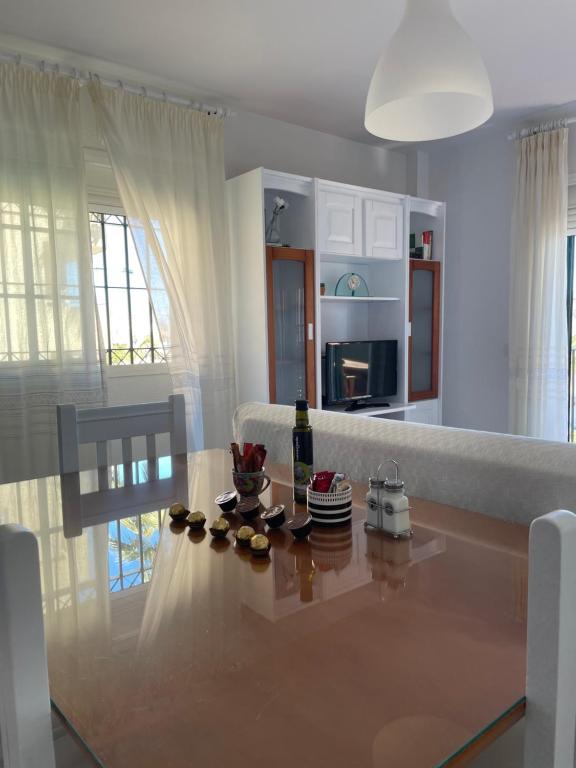 Kuchyň nebo kuchyňský kout v ubytování Apartamento Carihuela a 300 metros playa