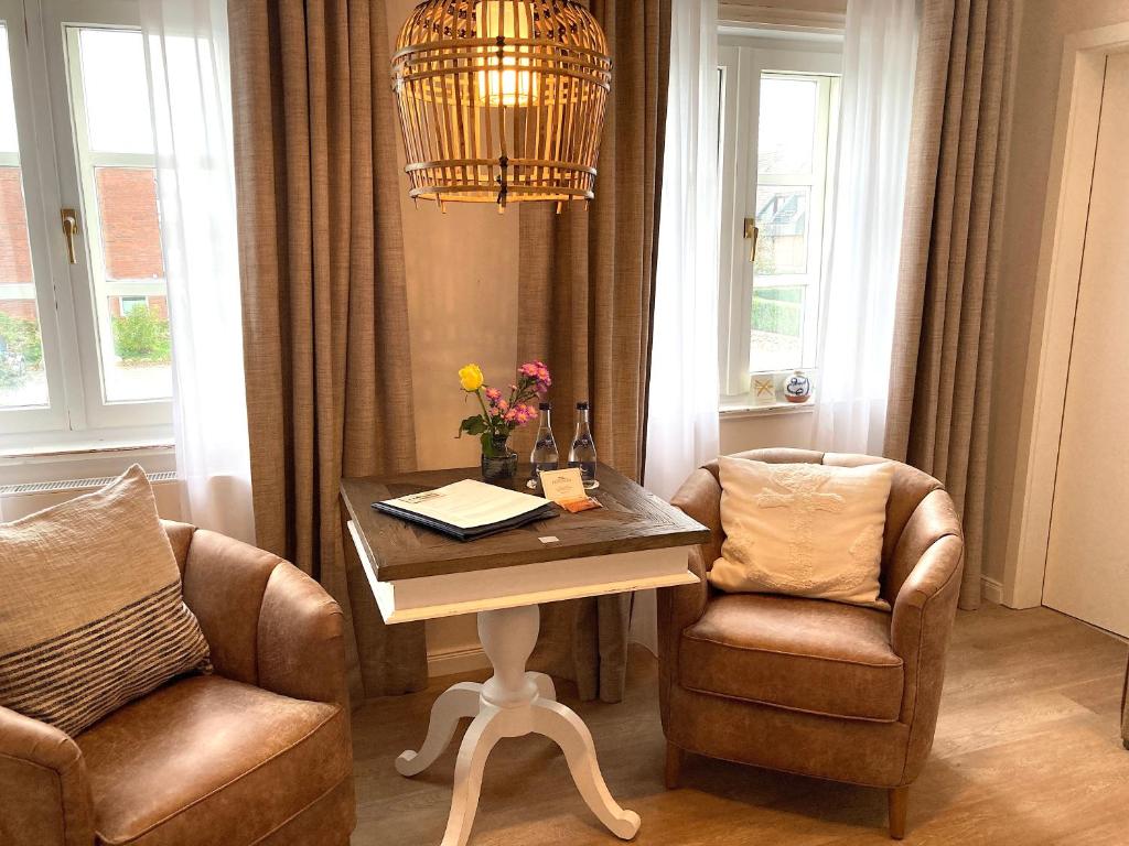Posezení v ubytování Aparthotel Friesenhof