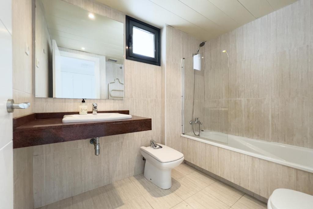 Kúpeľňa v ubytovaní chicStays Apartment Ciutadella Park