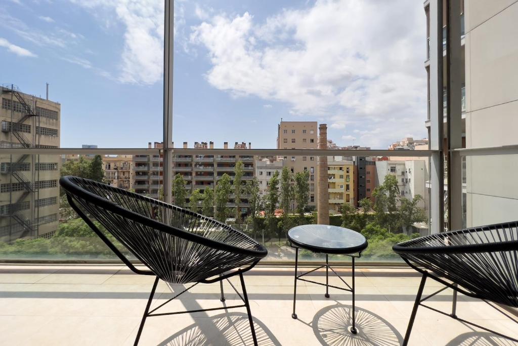 Balkón alebo terasa v ubytovaní chicStays Apartment Ciutadella Park