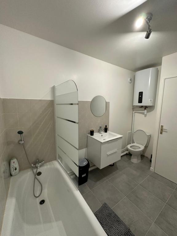 Kúpeľňa v ubytovaní Studio Vernon 31