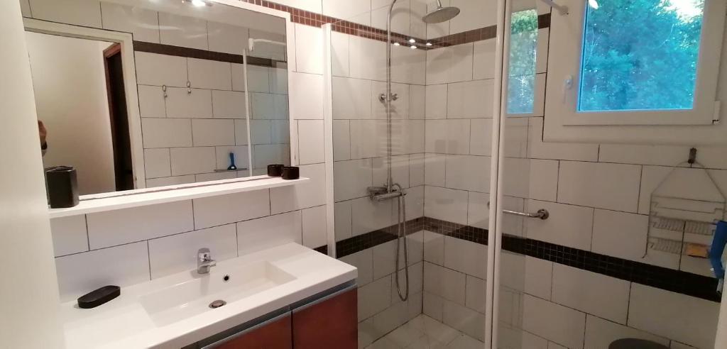 Koupelna v ubytování VILLA ANGELINI