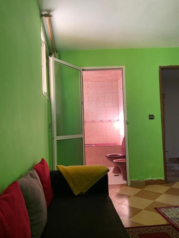 Posezení v ubytování House Naïma