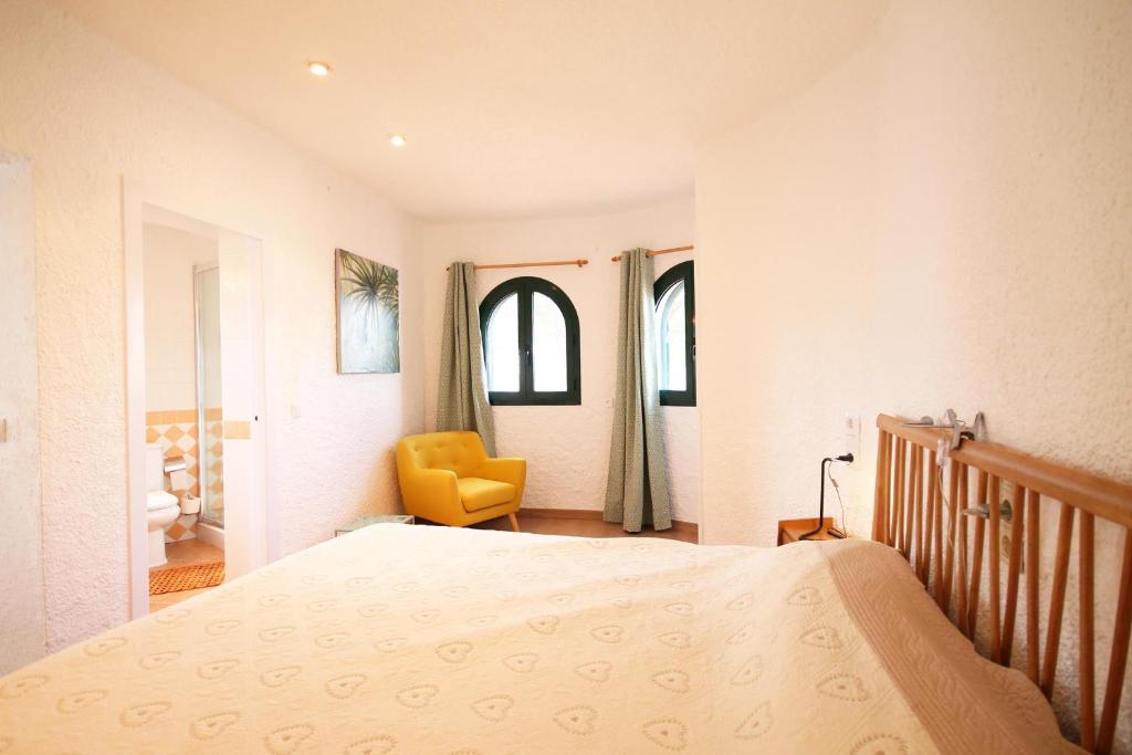Postel nebo postele na pokoji v ubytování Holiday Home Anais