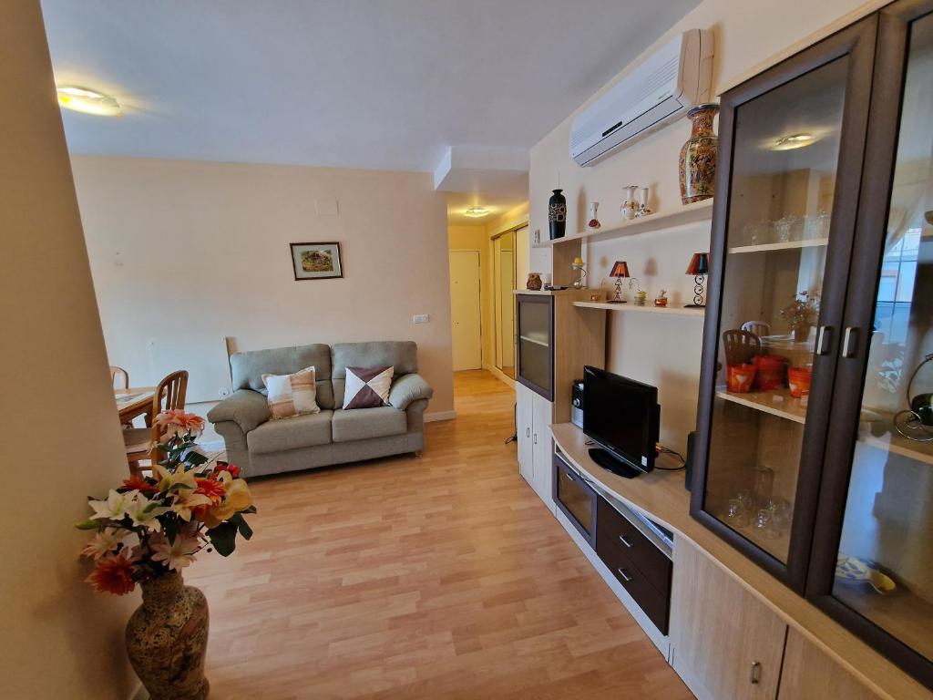 Kuchyň nebo kuchyňský kout v ubytování Velez Nazari Centro 2