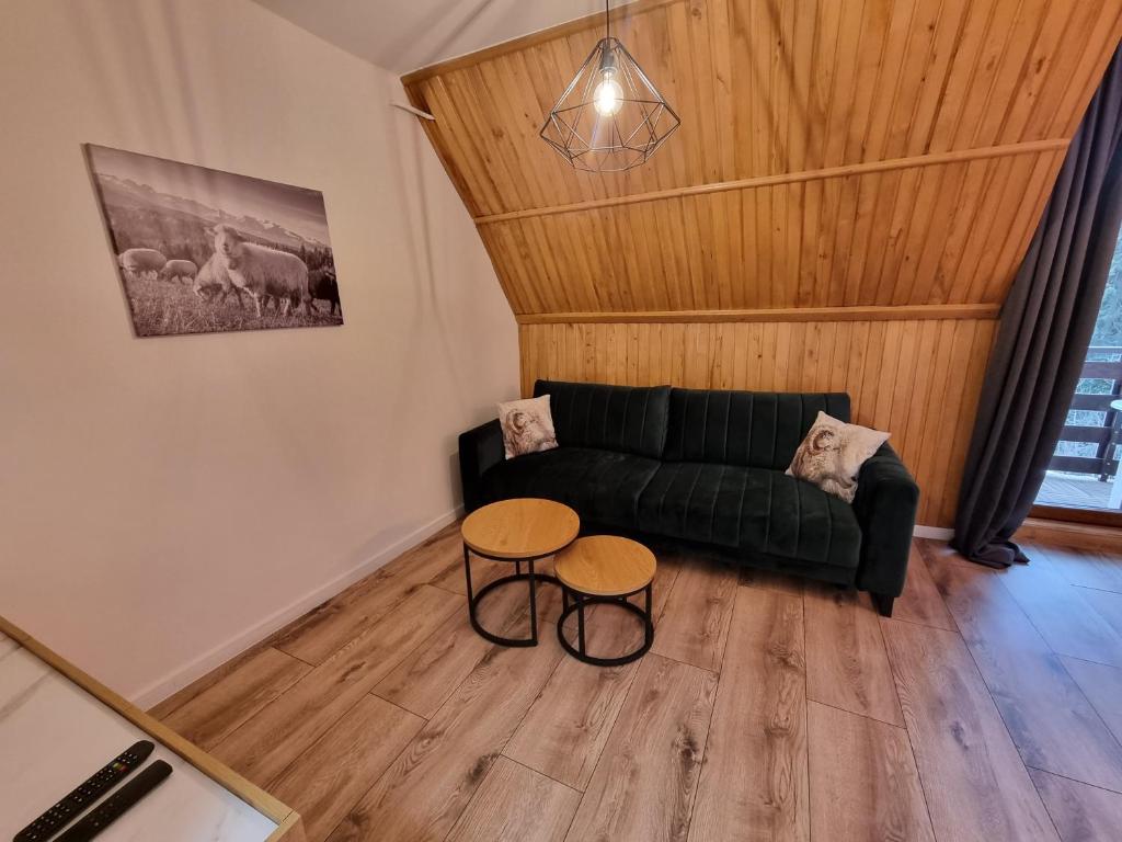 Posedenie v ubytovaní Apartament klasyczny z widokiem na Giewont