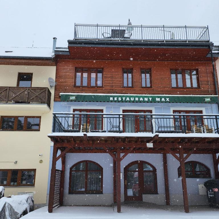 Budova, kde se apartmán nachází