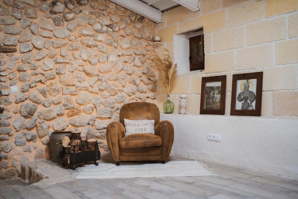 Posezení v ubytování Agroturismo Son Boronat