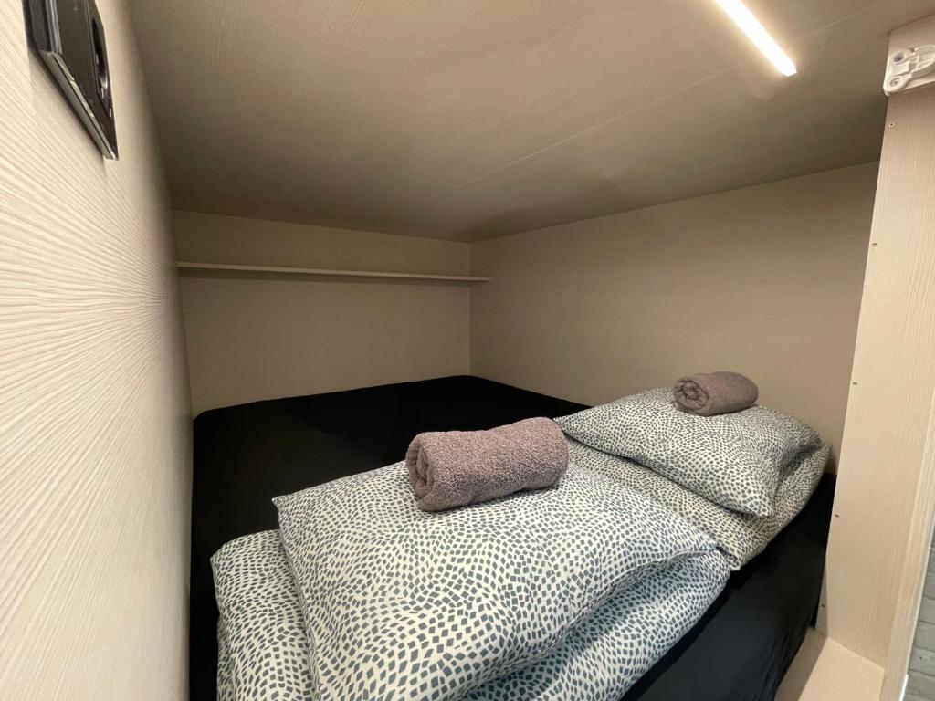 Postel nebo postele na pokoji v ubytování Sleep&Go Hostel Ljubljana