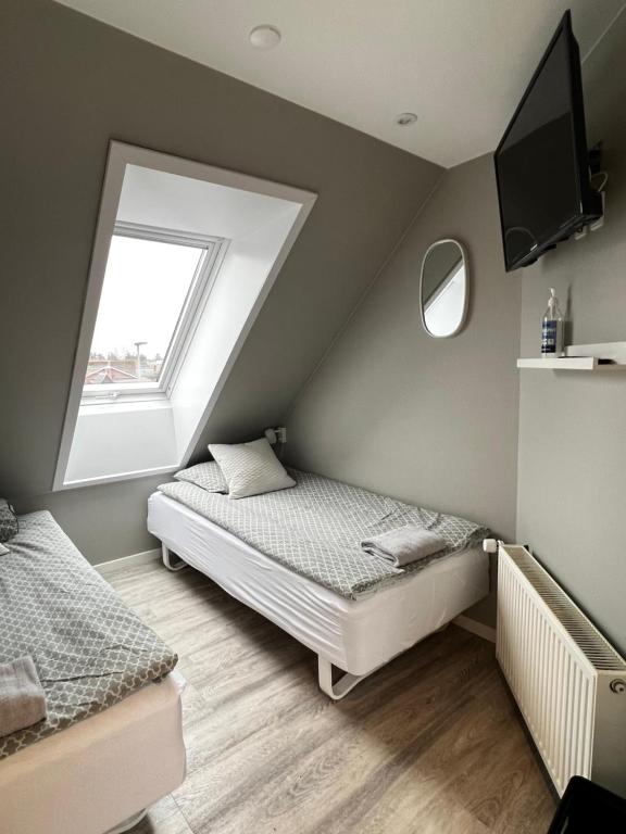 Postel nebo postele na pokoji v ubytování Jerup Bed & Breakfast
