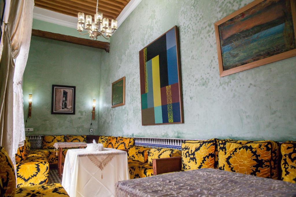 Гостиная зона в Dar Shaeir