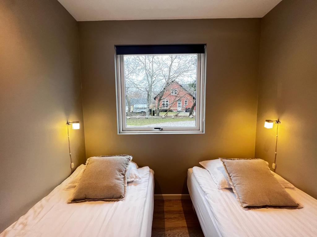 Postel nebo postele na pokoji v ubytování Jerup Bed & Breakfast