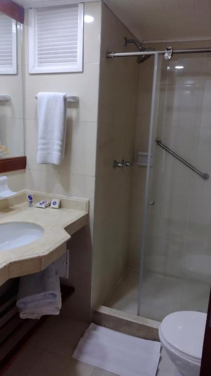 Koupelna v ubytování Hotel Bahia Cartagena