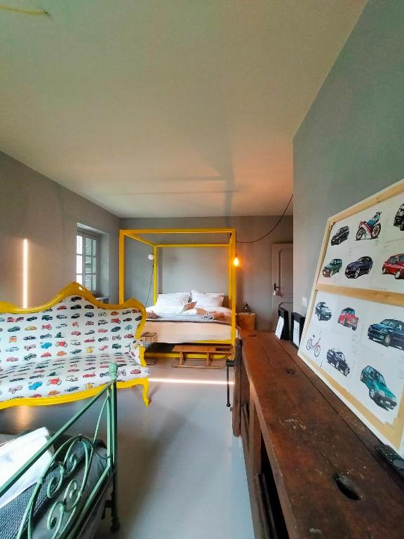 Postel nebo postele na pokoji v ubytování CASA GIANNI