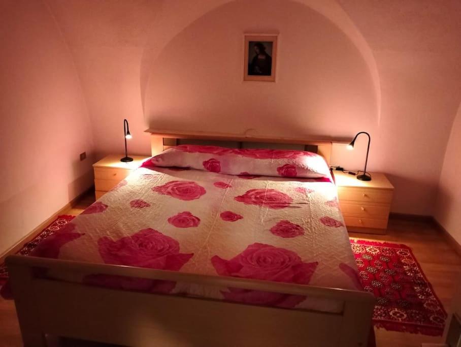 Postel nebo postele na pokoji v ubytování App. Valentina