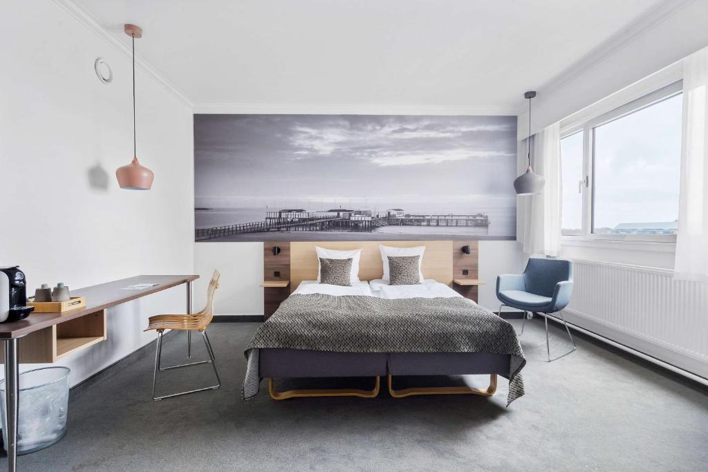 Postel nebo postele na pokoji v ubytování Best Western Plus Airport Hotel
