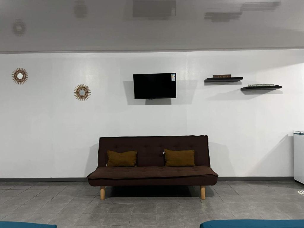 TV a/nebo společenská místnost v ubytování Bora Bora Hiva Home