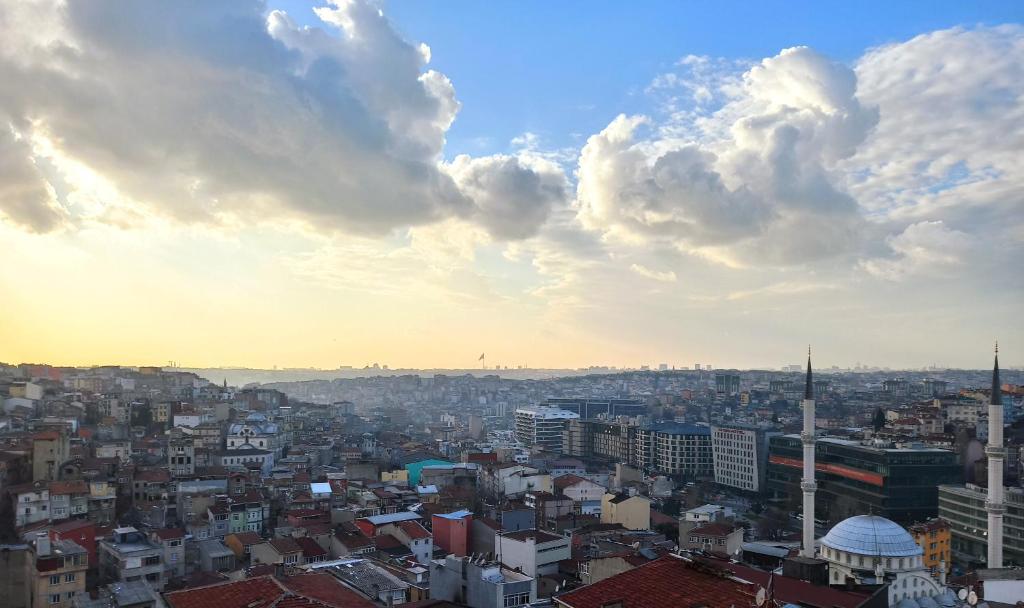 A general view of Isztambul or a view of the city taken from Az apartmant